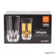 Adagio kristályüveg üditős pohár 40 cl. 6 db.