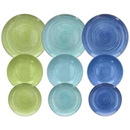 Bahamas Saint Tropez porcelán étkészlet 18 db.(Tognana)