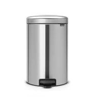 PEDAL BIN NEWICON ped.szemetes 20L MATT STEEL FPP-BRABANTIA