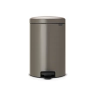 PEDAL BIN NEWICON ped.szemetes 20L PLATINUM-BRABANTIA