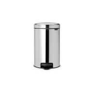 PEDAL BIN NEWICON ped.szemetes 12L BRILL. STEEL-BRABANTIA