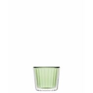 THERMIC GLASS. cup cake 2db 24cl GREEN