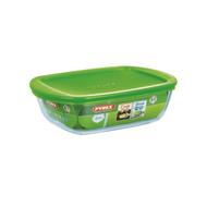 COOK&STORE tégl.sütőtál+műa.tető 23x15x6,5cm 1,1l 