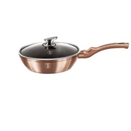 Rose Gold bevonatos serpenyő+fedő 24 cm-es