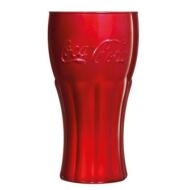 Coca-Cola Mirror Red 37cl üditős pohár