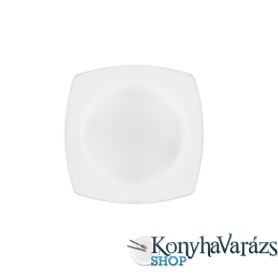 ECLISSI BIANCO desszert tányér (fehér) 20,4 cm-átmérő 176mm -BORMIOLI