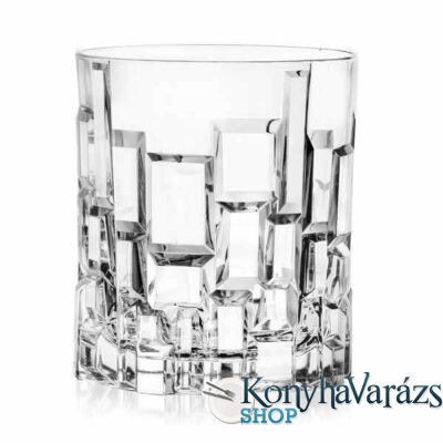 Etna kristályüveg whiskys pohár 33 cl. 6 db.