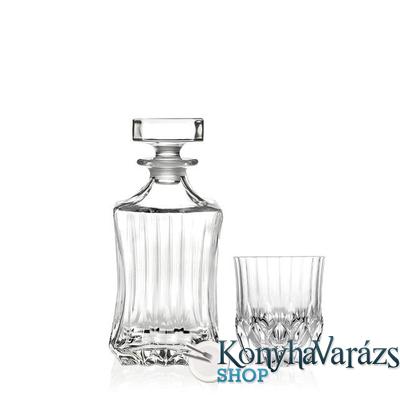 Adagio kristályüveg whisky szett  7 darabos