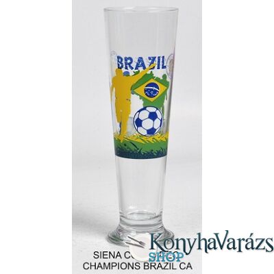BRAZIL talpas sörös pohár 0,4l