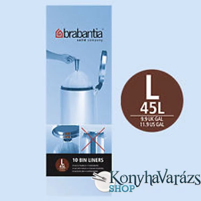 Szemeteszsák 45l 10 db /L/-BRABANTIA