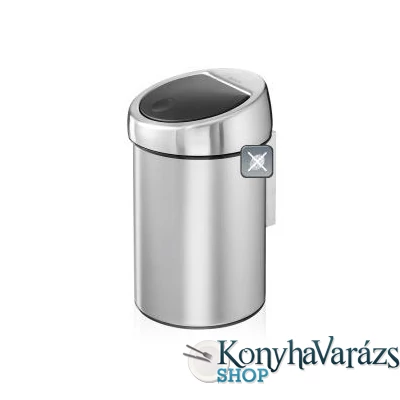 TOUCH BIN patentos szemetes .3l MATT STEEL FPP-BRABANTIA