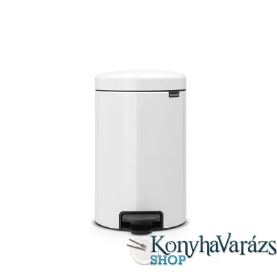 PEDAL BIN NEWICON ped.szemetes 12L WHITE-BRABANTIA