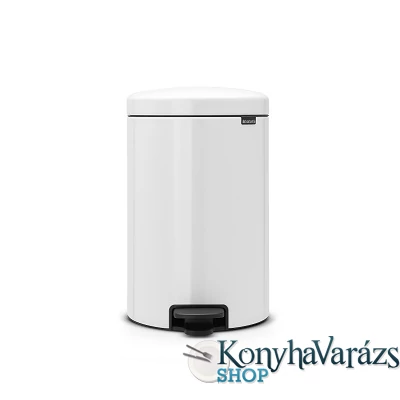 PEDAL BIN NEWICON ped.szemetes 20L WHITE-BRABANTIA