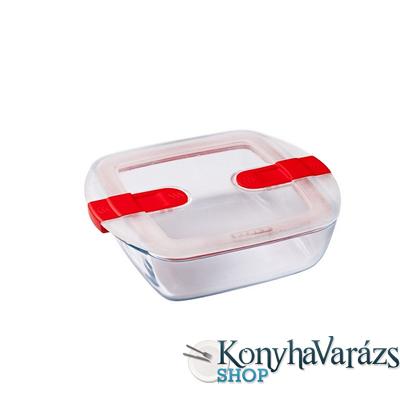 COOK&HEAT tégl. sütőtál+műa.tető 23x15x6cm 1,1l 