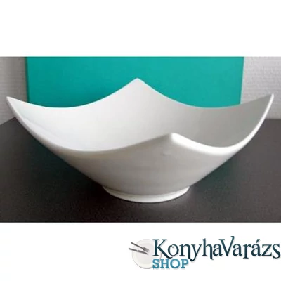 MODERNE porcelán kínáló szögletes 15x15 cm