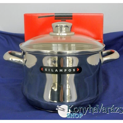 MOLEDO rm. fazék 24cm 6,7l+ü.fedő (indukciós)