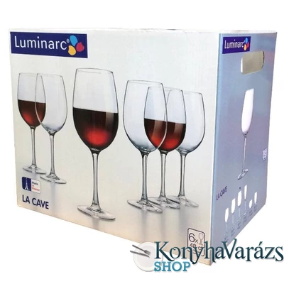 LA CAVE boros kehely 48 cl 6 db