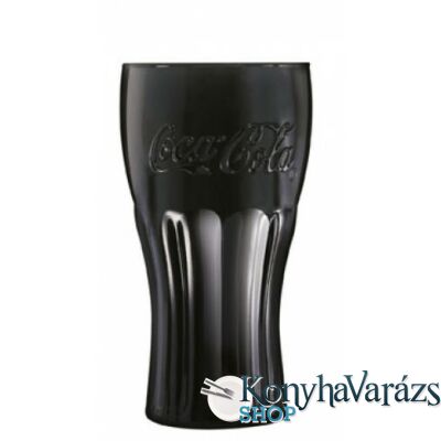Coca-Cola Mirror Black 37cl üditős pohár