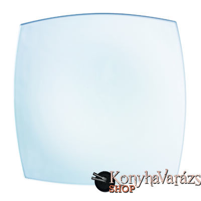 QUADRATO fehér tányér lapos 26,5 cm