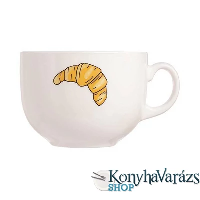 Jumbo bögre 72 cl.Pop Gourmandise Croissant-ARC