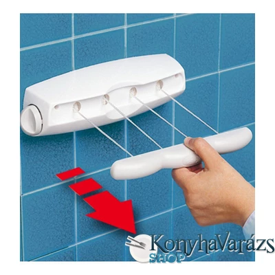 ROTOR 4 rugós fali ruhaszáritó  /14 m/-GIMI