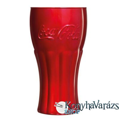 Coca-Cola Mirror Red 37cl üditős pohár