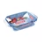 PYREX IRRES szögl.sütőtál füles 35x23x6cm 2,9l