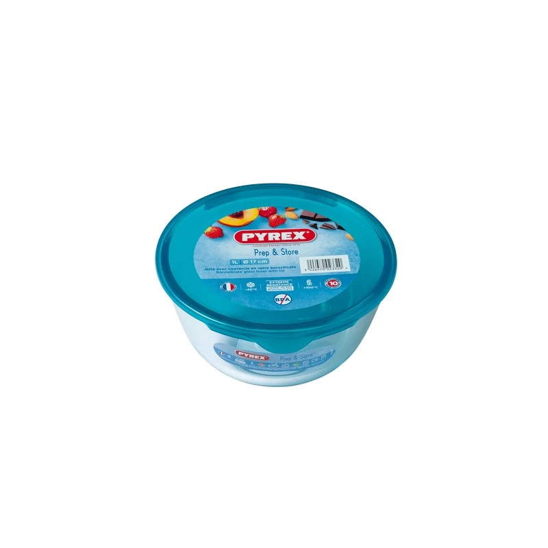 PREP&STORE keverőtál+műa.fedő 1l 17cm