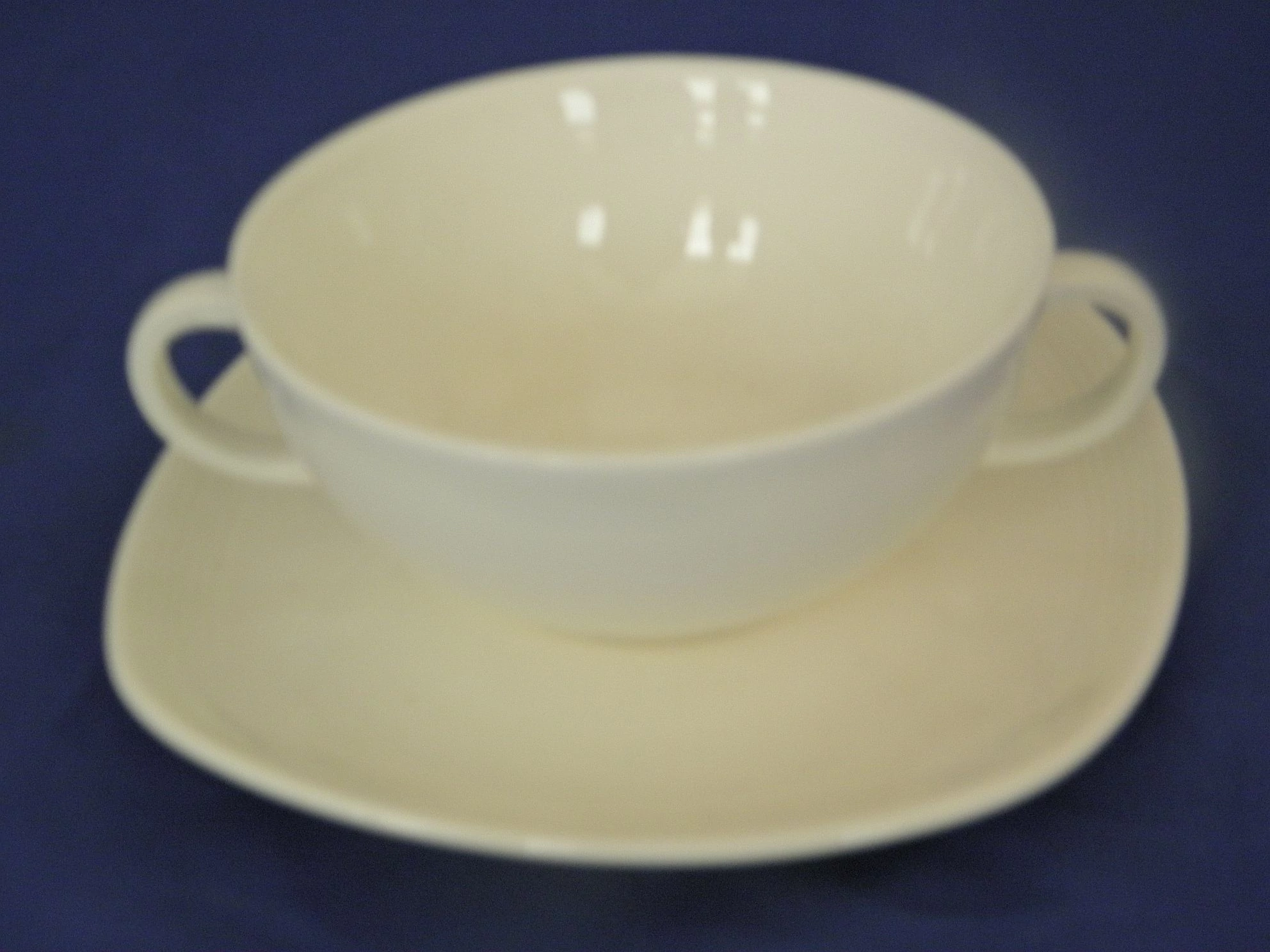 WHITE LINEN leveses csésze + alj 25 cl