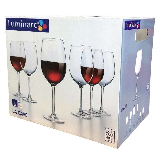 LA CAVE boros kehely 48 cl 6 db